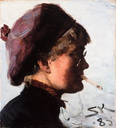 Julia Strömberg by Peder Severin Krøyer